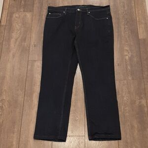 Perry Ellis Men's Slim Fit Dark Jeans
